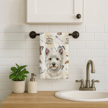 Load image into Gallery viewer, Westie Coffee Bar Kitchen Towel