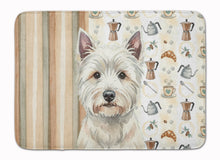 Load image into Gallery viewer, Westie Coffee Bar Memory Foam Kitchen Mat