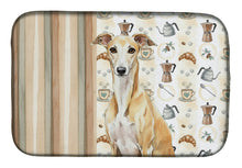 Load image into Gallery viewer, Fawn Whippet Coffee Bar Dish Drying Mat