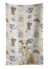 Load image into Gallery viewer, Fawn Whippet Coffee Bar Kitchen Towel