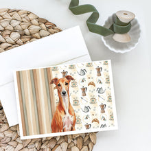 Load image into Gallery viewer, Red Whippet Coffee Bar Greeting Cards Pack of 8