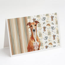 Load image into Gallery viewer, Red Whippet Coffee Bar Greeting Cards Pack of 8