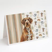 Load image into Gallery viewer, Wirehaired Pointing Griffon Coffee Bar Greeting Cards Pack of 8