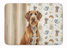 Load image into Gallery viewer, Wirehaired Pointing Griffon Coffee Bar Memory Foam Kitchen Mat