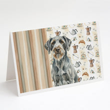 Load image into Gallery viewer, Steel Gray Wirehaired Pointing Griffon Coffee Bar Greeting Cards Pack of 8