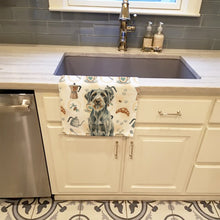Load image into Gallery viewer, Steel Gray Wirehaired Pointing Griffon Coffee Bar Kitchen Towel