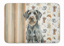 Load image into Gallery viewer, Steel Gray Wirehaired Pointing Griffon Coffee Bar Memory Foam Kitchen Mat