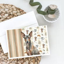Load image into Gallery viewer, Xoloitzcuintli Coffee Bar Greeting Cards Pack of 8