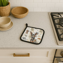 Load image into Gallery viewer, Xoloitzcuintli Coffee Bar Pair of Pot Holders