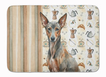 Load image into Gallery viewer, Xoloitzcuintli Coffee Bar Memory Foam Kitchen Mat