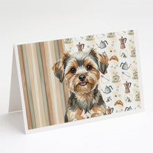 Load image into Gallery viewer, Yorkiepoo Coffee Bar Greeting Cards Pack of 8