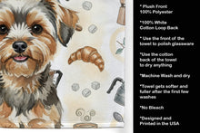 Load image into Gallery viewer, Yorkiepoo Coffee Bar Kitchen Towel