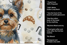 Load image into Gallery viewer, Blue and Tan Yorkshire Terrier Coffee Bar Kitchen Towel