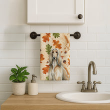 Load image into Gallery viewer, Afghan Hound Heirloom Fall Kitchen Towel