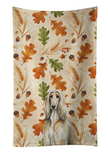 Load image into Gallery viewer, Afghan Hound Heirloom Fall Kitchen Towel