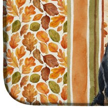 Load image into Gallery viewer, Airedale Terrier Heirloom Fall Dish Drying Mat