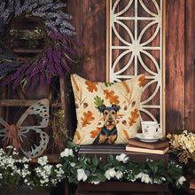 Load image into Gallery viewer, Airedale Terrier Heirloom Fall Throw Pillow