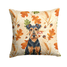 Load image into Gallery viewer, Airedale Terrier Heirloom Fall Throw Pillow