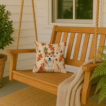 Load image into Gallery viewer, Red Akita Heirloom Fall Throw Pillow