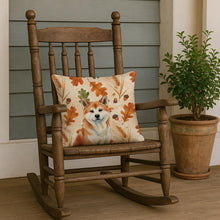 Load image into Gallery viewer, Red Akita Heirloom Fall Throw Pillow