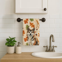 Load image into Gallery viewer, Sesame Akita Heirloom Fall Kitchen Towel