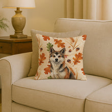 Load image into Gallery viewer, Sesame Akita Heirloom Fall Throw Pillow