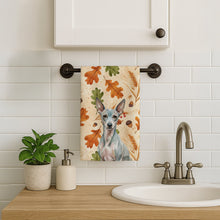 Load image into Gallery viewer, American Hairless Terrier Heirloom Fall Kitchen Towel