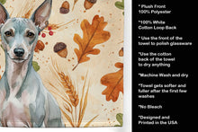Load image into Gallery viewer, American Hairless Terrier Heirloom Fall Kitchen Towel