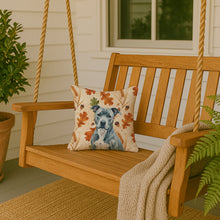 Load image into Gallery viewer, Blue American Staffordshire Terrier Heirloom Fall Throw Pillow