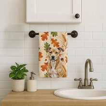Load image into Gallery viewer, Fawn American Staffordshire Terrier Heirloom Fall Kitchen Towel
