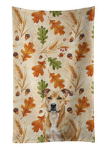 Load image into Gallery viewer, Fawn American Staffordshire Terrier Heirloom Fall Kitchen Towel