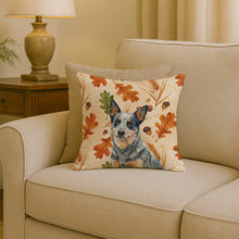 Load image into Gallery viewer, Blue Heeler Australian Cattle Dog Heirloom Fall Throw Pillow