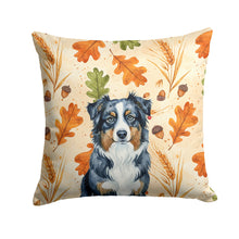 Load image into Gallery viewer, Black Australian Shepherd Heirloom Fall Throw Pillow