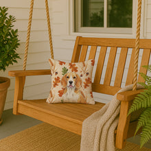 Load image into Gallery viewer, Lemon and White Beagle Heirloom Fall Throw Pillow