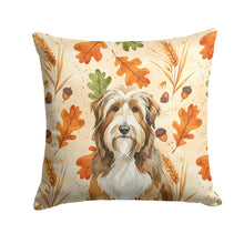 Load image into Gallery viewer, Brown Bearded Collie Heirloom Fall Throw Pillow
