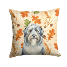 Load image into Gallery viewer, Bearded Collie Heirloom Fall Throw Pillow
