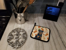Load image into Gallery viewer, Beauceron Heirloom Fall Pair of Pot Holders