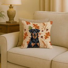 Load image into Gallery viewer, Beauceron Heirloom Fall Throw Pillow