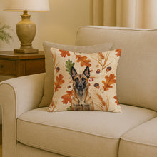 Load image into Gallery viewer, Belgian Malinois Heirloom Fall Throw Pillow