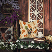 Load image into Gallery viewer, Belgian Malinois Heirloom Fall Throw Pillow