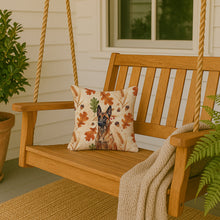 Load image into Gallery viewer, Mahogany Belgian Malinois Heirloom Fall Throw Pillow