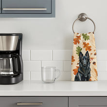 Load image into Gallery viewer, Belgian Sheepdog Groenendael Heirloom Fall Kitchen Towel