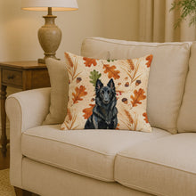 Load image into Gallery viewer, Belgian Sheepdog Groenendael Heirloom Fall Throw Pillow