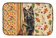 Load image into Gallery viewer, Belgian Tervuren Heirloom Fall Dish Drying Mat