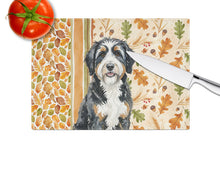 Load image into Gallery viewer, Berndoodle Heirloom Fall Glass Cutting Board