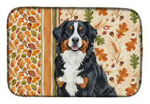 Load image into Gallery viewer, Bernese Mountain Dog Heirloom Fall Dish Drying Mat