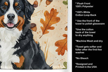 Load image into Gallery viewer, Bernese Mountain Dog Heirloom Fall Kitchen Towel