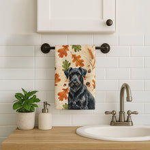 Load image into Gallery viewer, Black Russian Terrier Heirloom Fall Kitchen Towel