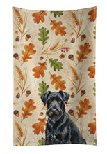 Load image into Gallery viewer, Black Russian Terrier Heirloom Fall Kitchen Towel