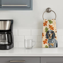 Load image into Gallery viewer, Bluetick Coonhound Heirloom Fall Kitchen Towel
